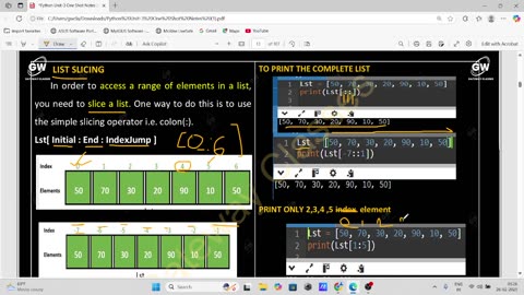 PYTHON UNIT 3 ONE SHORT GETWAY CLASSES