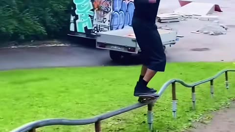 🎢🛹 Rollercoaster 50-50! Thrilling Skateboarding Trick! | SkateNation