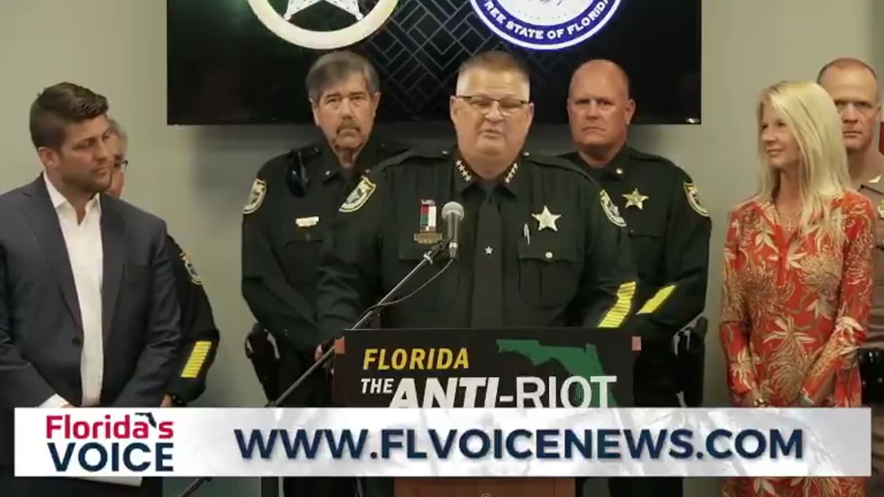 Breaking NEWS: Florida Sheriff's Ominous Warning to Rioters: 'Kill You Graveyard Dead'