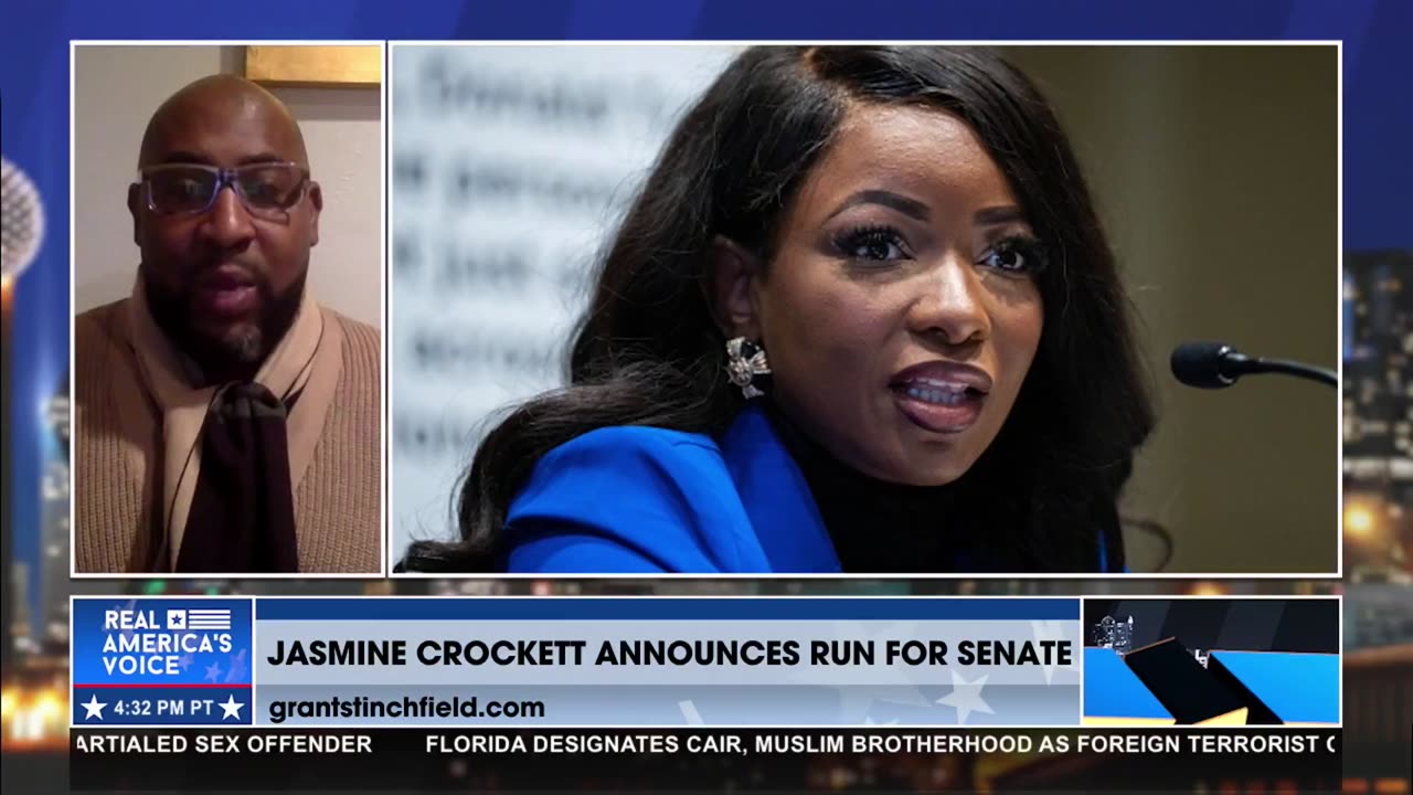 JASMINE CROCKET ANNOUNCES RUN FOR SENATE