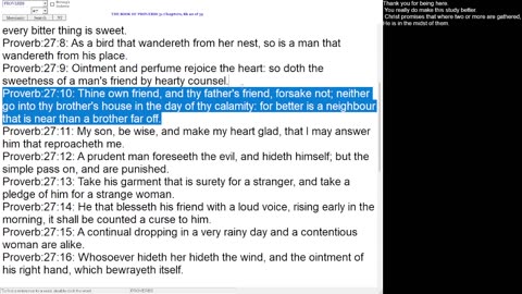 Proverbs 27