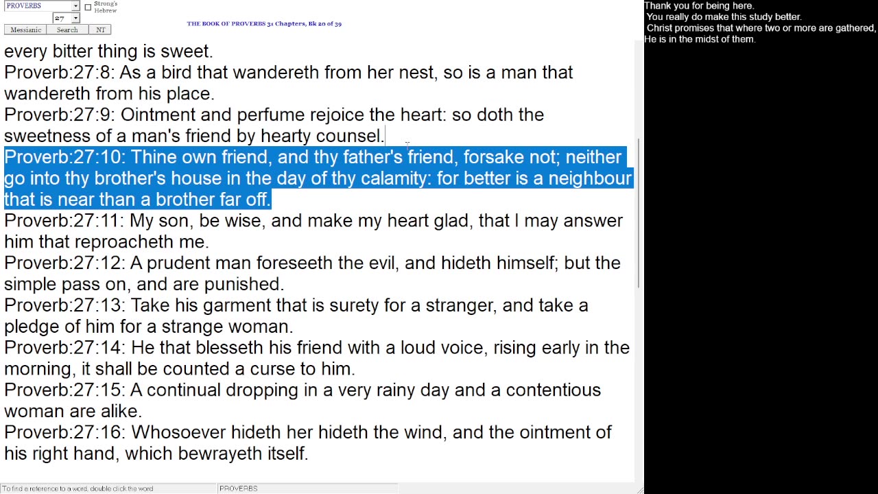 Proverbs 27