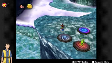Banjo Tooie (N64SOs) day 16 Jingle roll jingle roll rolling as a ball of snow!