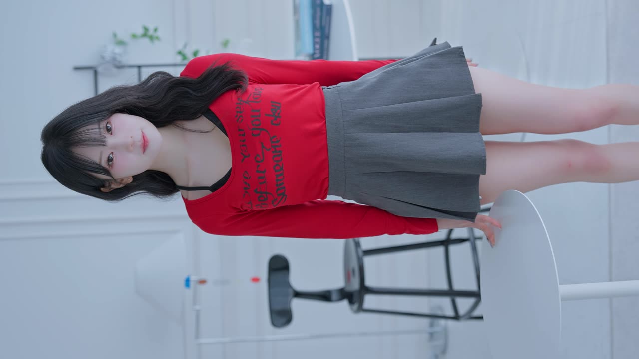 (4K 세로룩북) 천천히 속옷 벗는 룩북 Ai 실사 ❤️ Underwear lingerie 란제리 Lookbook 스타킹 언더웨어 직캠 레전드 모델 희(4