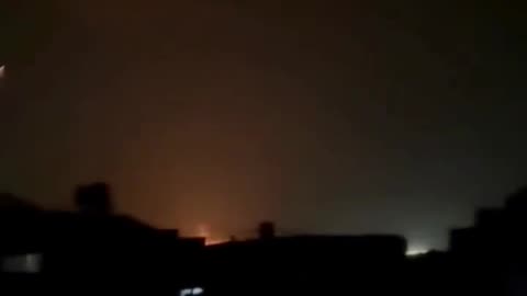 Jews continue to wipeout Gaza | Israeli aircrafts bombard Gaza City with intense airstrikes