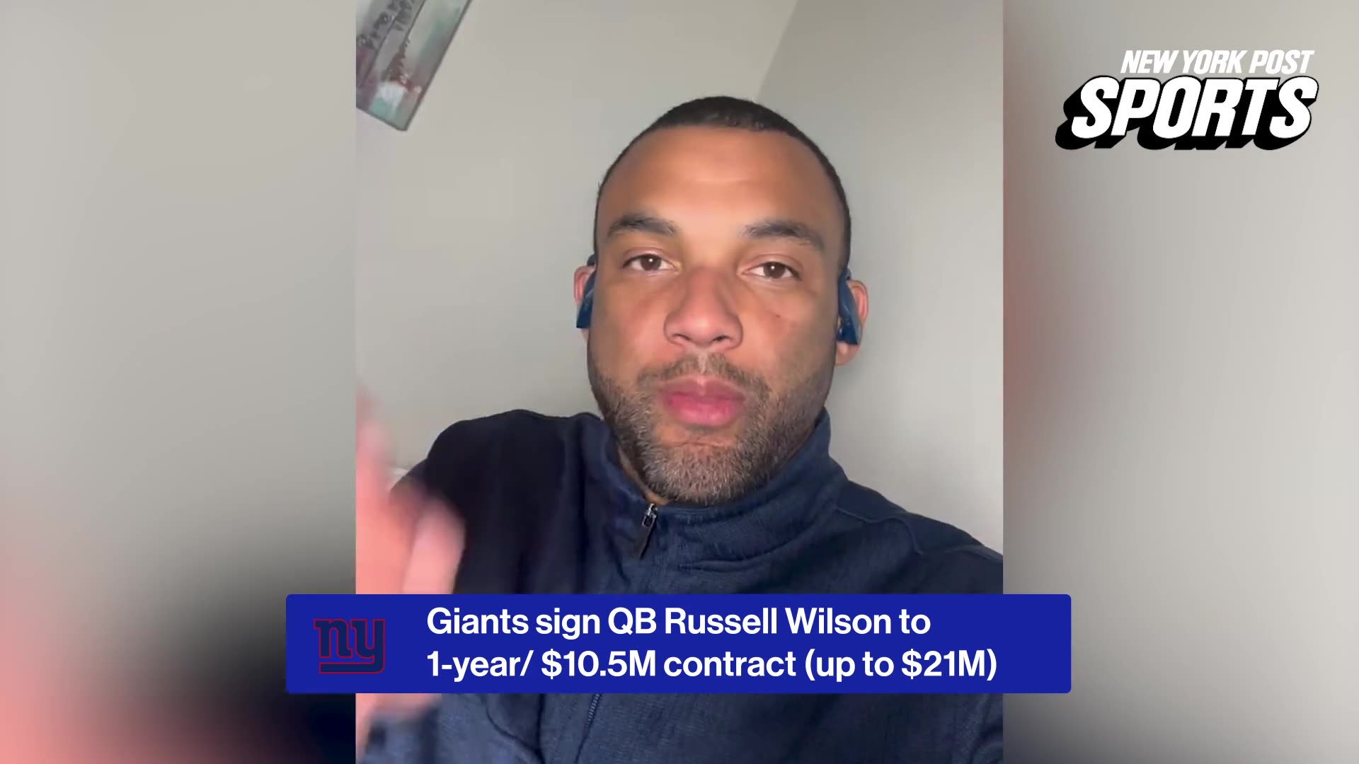 NY Post's Paul Schwartz & Brandon London breakdown Giants signing Russell Wilson