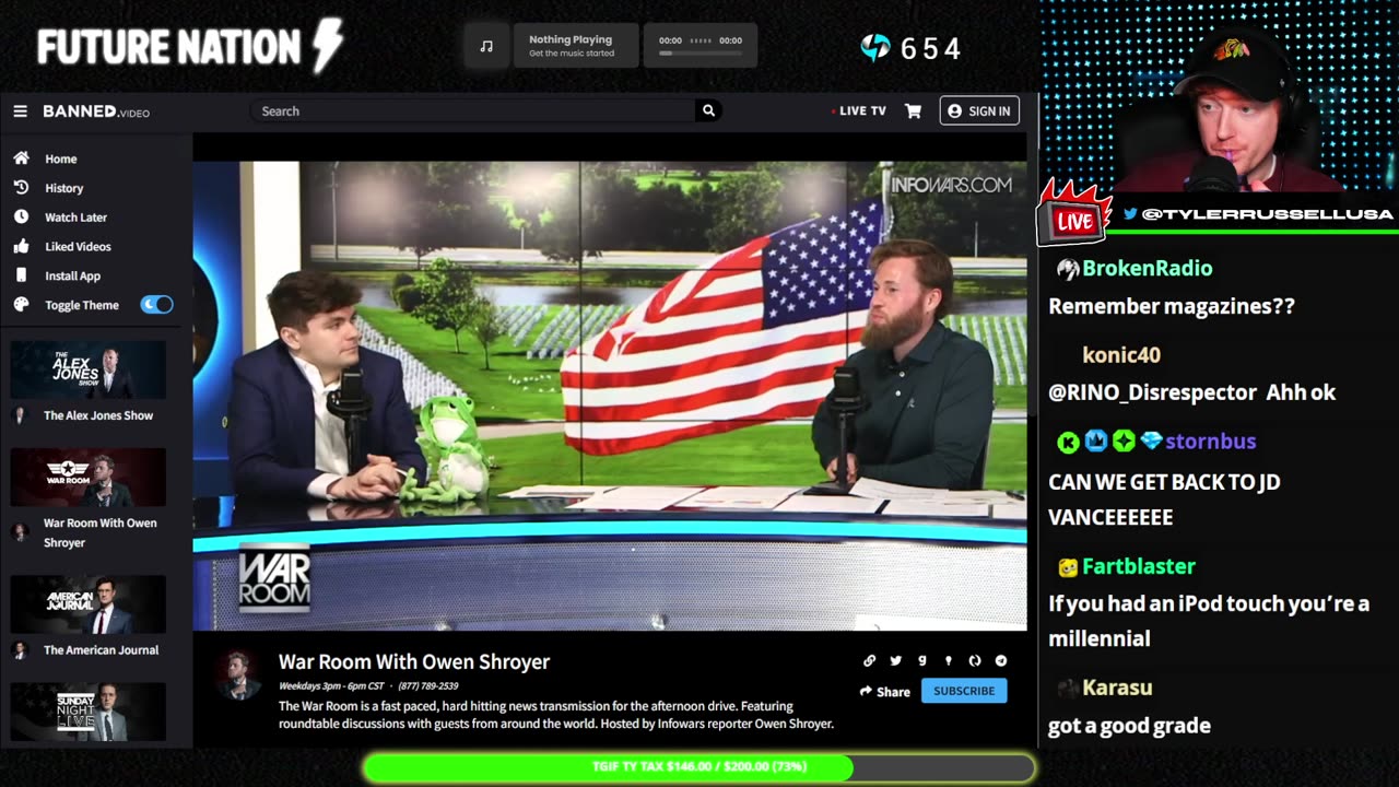 ECELEB DRAMA??? NICK ON INFOWARS @ 1 CST! HODGETWINS COLLAB AFTERWARDS! TGIF YAP!