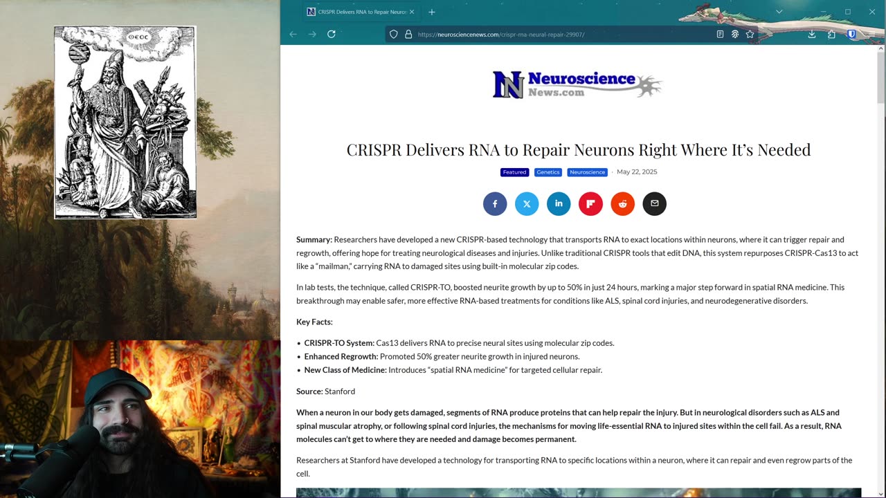 CRISPR Repairs Spine & Neurological Disorder