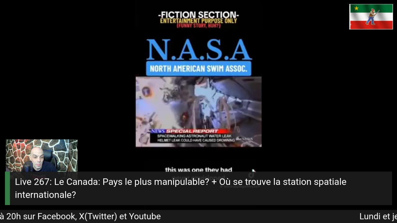 Live 267: Le Canada: Pays le plus manipulable? + Où se trouve la station spatiale internationale?
