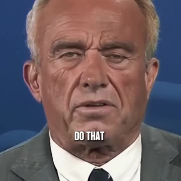 RFK Jr “Why would people NOT want to know the cause Autism is”