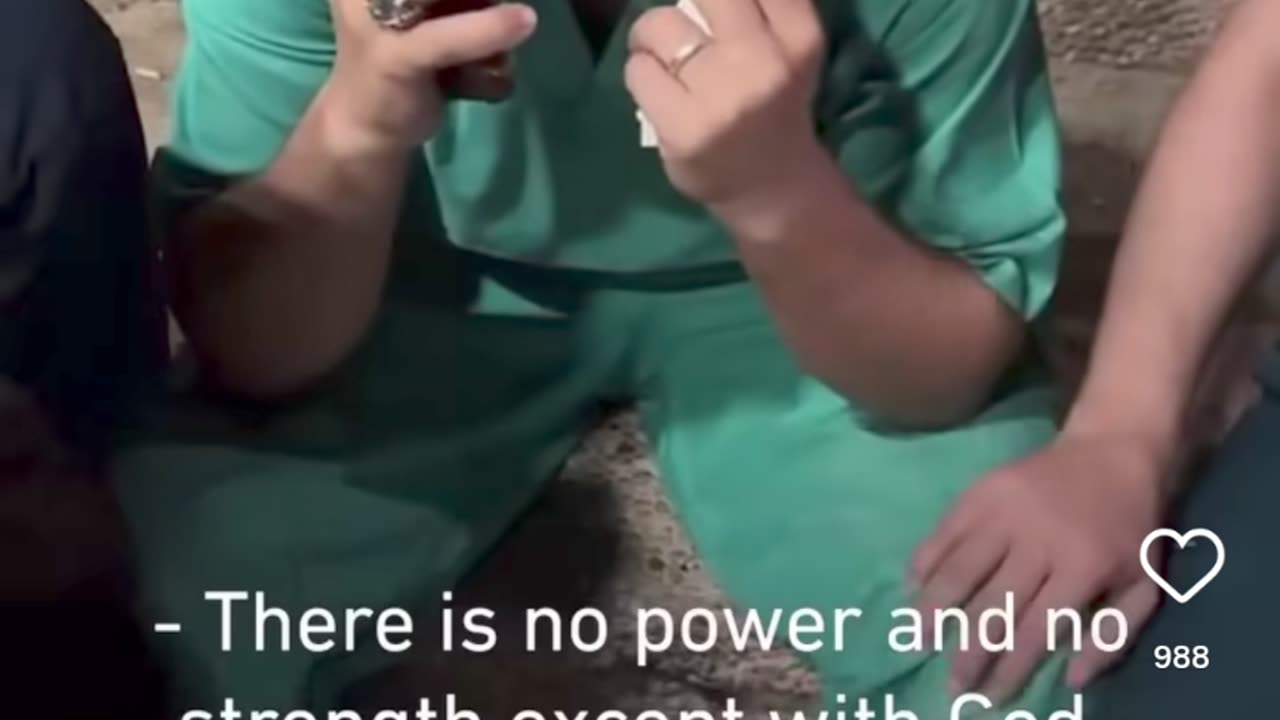 20250423 - Gaza Doctor when informed his father & mother died in IOF airstrike