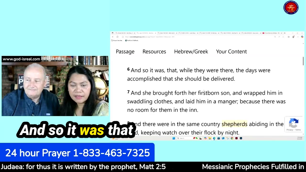 Messianic Prophecies Fulfilled in Jesus 1st Coming Lesson 3