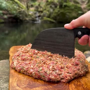 Beef Kebabs on Wood Grill | Smoky, Juicy & Flame-Grilled Perfection!