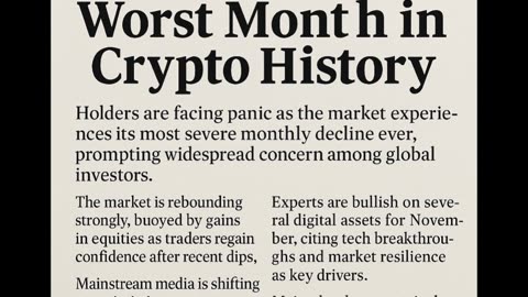 After the worst month in crypto history, sentiment is shifting fast.