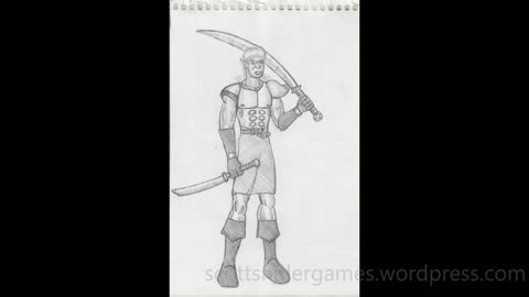 Fighter Pencil Sketch Video #3 (10-17-2025)