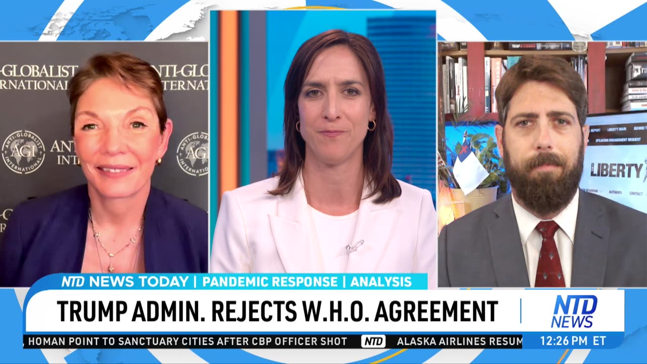 Trump Gives Black Eye to Globalist World "Health" Tyrants