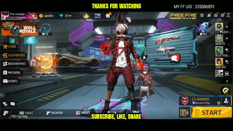Free Fire Live With 9XD Gaming