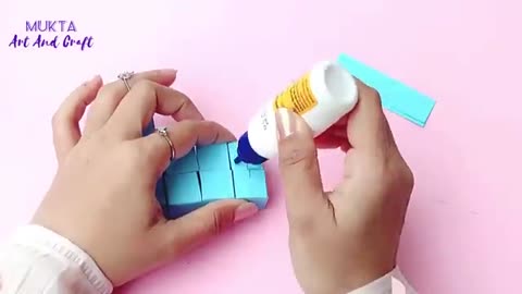 Shocking: How to make a paper Infinity Cube? Infinity cube fidget toy (viral Tik