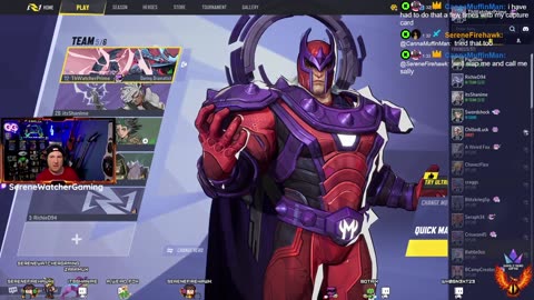 Watcher back for some more #MarvelRivals!!! Drops, friends, shenanigans...