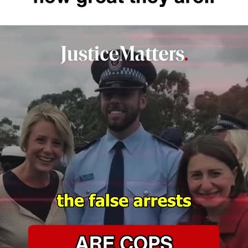 Are cops really tops - Justice Matters