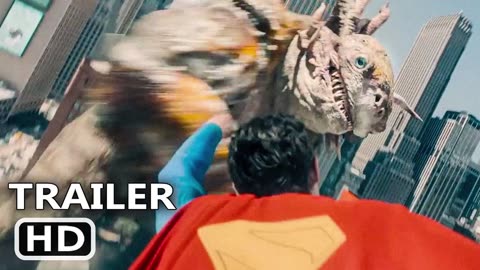 Superman VS Kaiju FIGHT Scene (2025) SUPERMAN