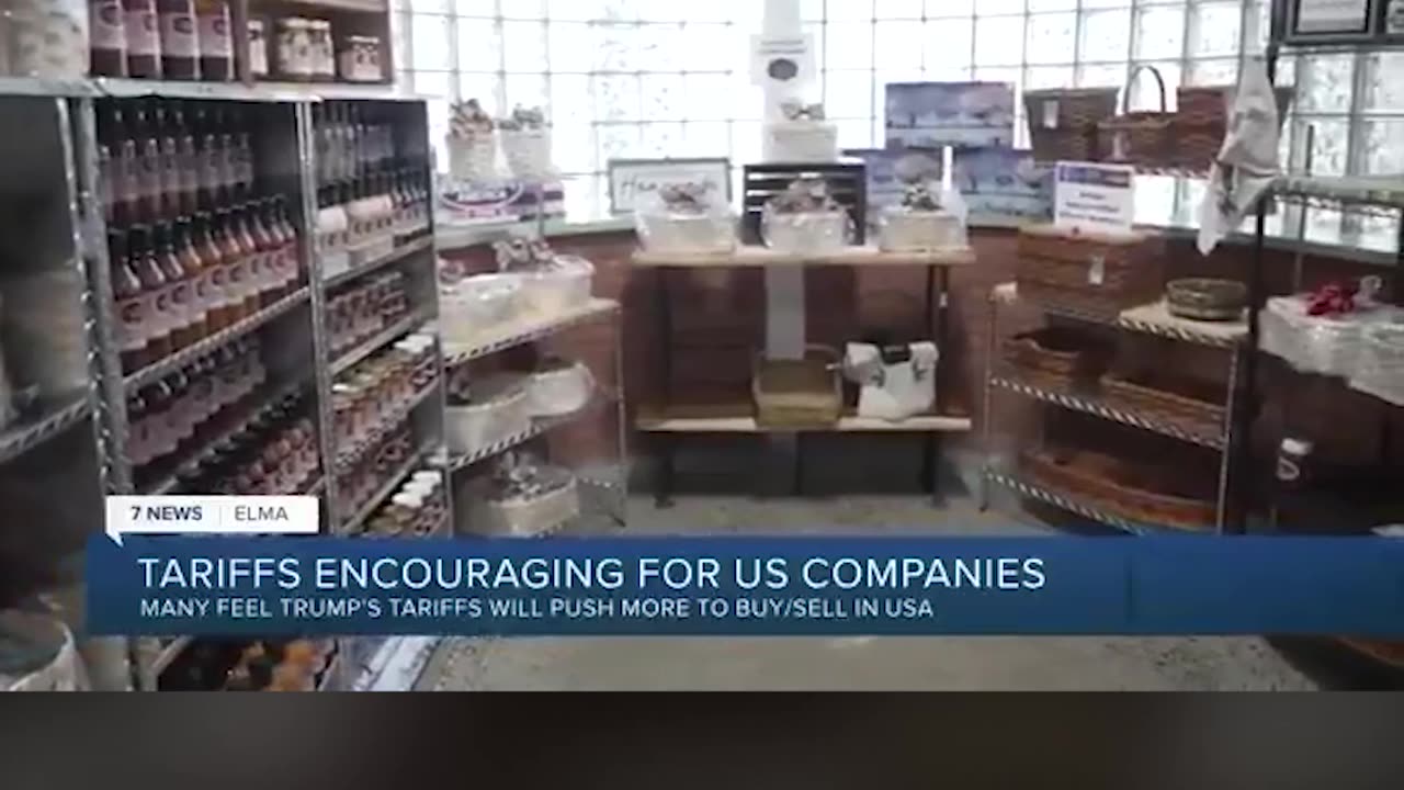 Business owner in Elma, NY believes Trump's tariffs are encouraging for U.S. manufacturers