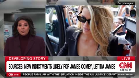 DOJ likely to re-charge James Comey and Letitia James