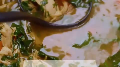Turmeric Lemon chicken Soup