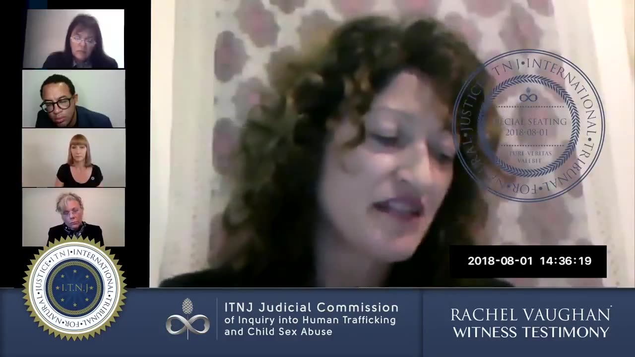 RACHEL VAUGHAN TESTIMONY OF FULLY OPERATIONAL MURDER PEDOPHILE RING