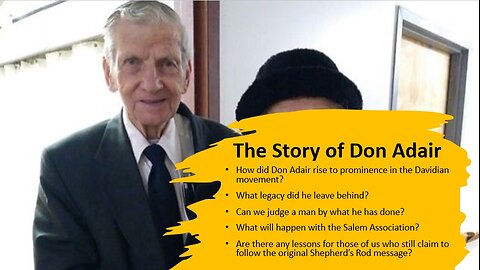 The Legacy of Don Adair and the Salem Association