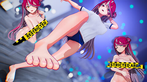 【MMD ホロライブ 4K/60fps】《Houshou Marine (宝鐘マリン)》~《IRIS OUT》