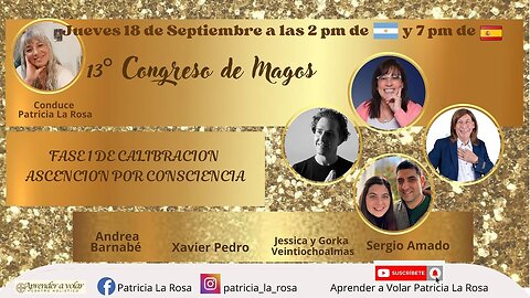 13 Congreso de Magos - Fase 1 de calibración - Andrea Barnabé, Xavier Pedro, 28 Almas, Sergio Amado