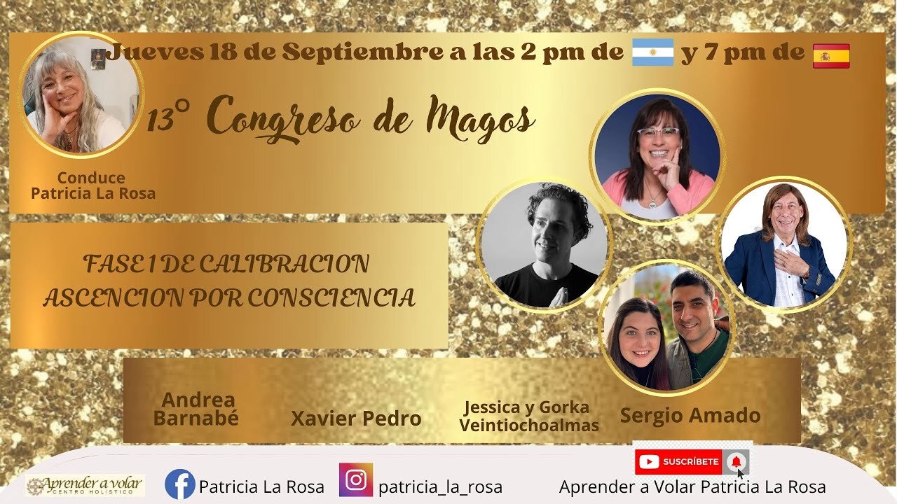 13 Congreso de Magos - Fase 1 de calibración - Andrea Barnabé, Xavier Pedro, 28 Almas, Sergio Amado