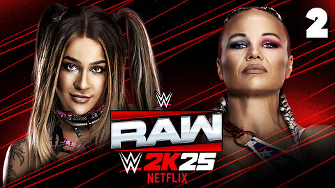 WWE 2K25 Raw March 17 2025 - Match 2: The GTK!