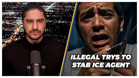 Illegal Attempts To Stab ICE Agents & Brutal Attack On White People Goes Viral | Drew Hernandez