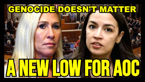 AOC Votes AGAINST CUTTING AID To Israel's Genocide Of Palestinians
