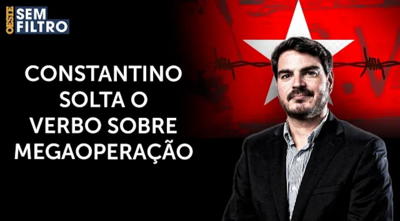 Constantino classifica RJ como experimento fracassado e detona romantização da bandidagem