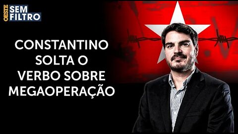 Constantino classifica RJ como 'experimento fracassado' e detona romantização da bandidagem