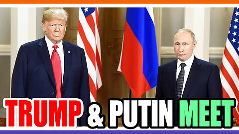 🚨BREAKING: Trump Meets Putin At The Alaska Peace Summit of 2025 🟠⚪🟣