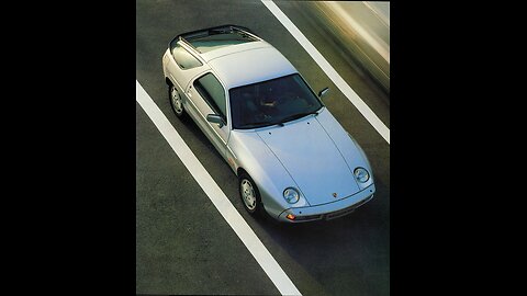 1985 Porsche 928S German Catalog #porsche #asmr #928