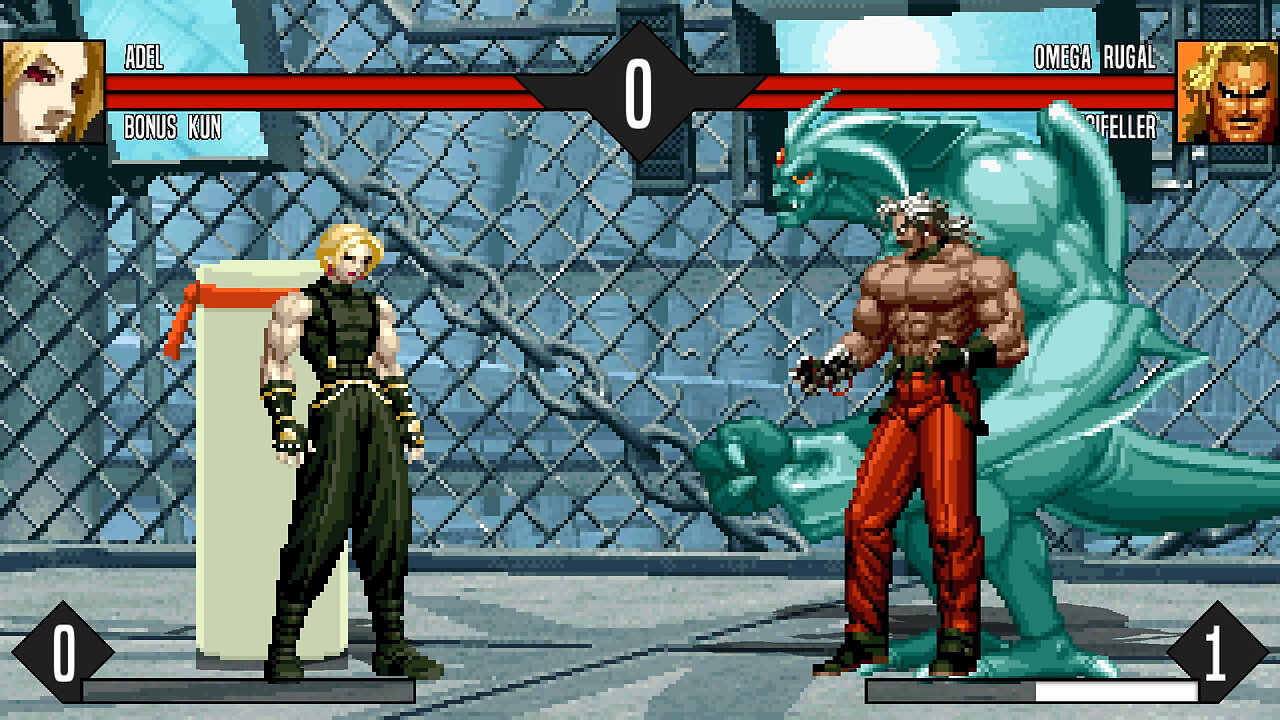 MUGEN - bad darknesss Chars - Adel & Bonus Kun vs. Omega Rugal & Lucifeller - Download