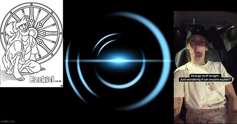 WOMAN FILMS STRANGE LIGHT IN THE SKY ⛯ AND NOW PEOPLE ARE CLAIMING IT'S EZEKIEL'S WHEEL