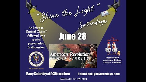 250628 STLS The American Revolution & How it Started