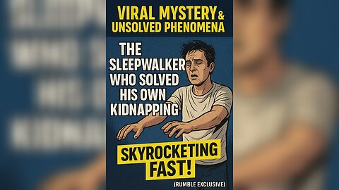The Sleepwalker Who Solved His Own Kidnapping(Rumble Exclusive)