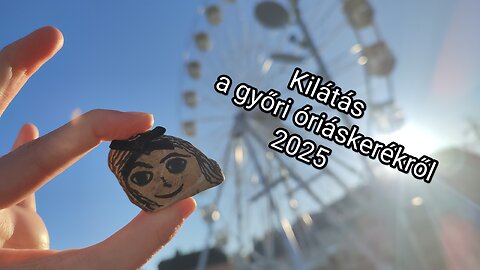 View from the big wheel in Győr, Hungary