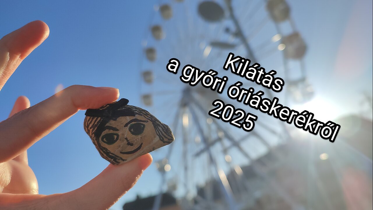 View from the big wheel in Győr, Hungary