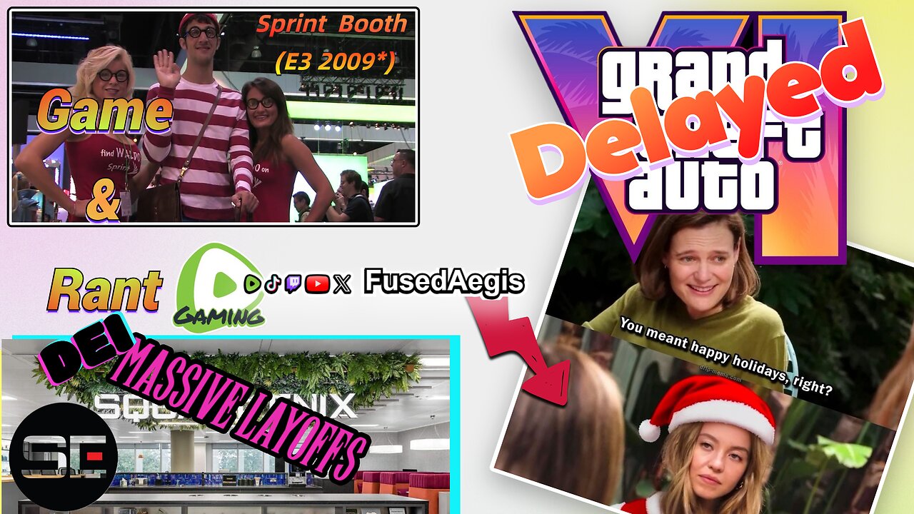 Game & Rant #72 | Square PURGES DEI staff, GTA VI DELAYED, Sydney Sweeney