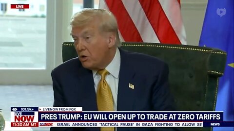 Donald Trump triumfálně oznámil 0% clo pro americký export do EU!