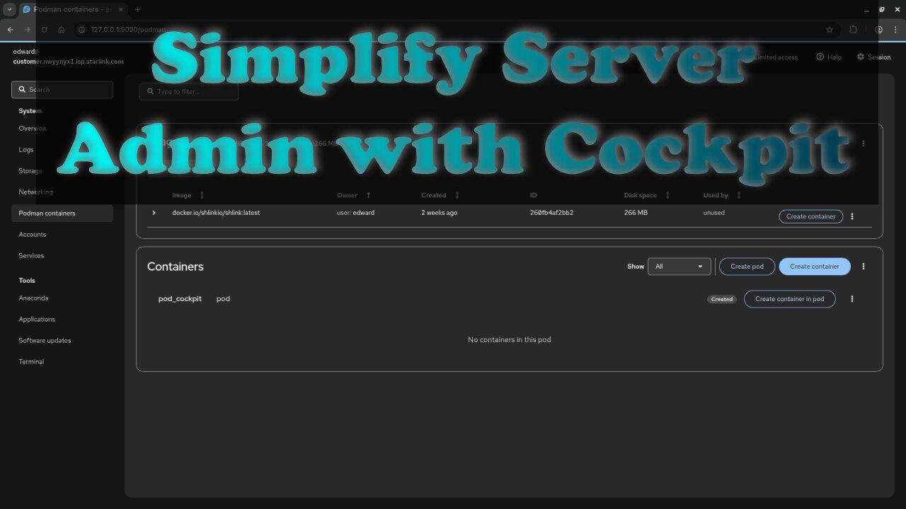 Get Started with Cockpit: Simplifying Server Control with Container Engine and Web UI