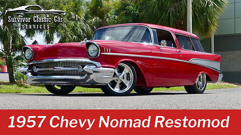 Insane Custom 1957 Chevy Bel Air Nomad Restomod. Hilborn ITBs on a 572 Big Block w/ Auto!! For sale!